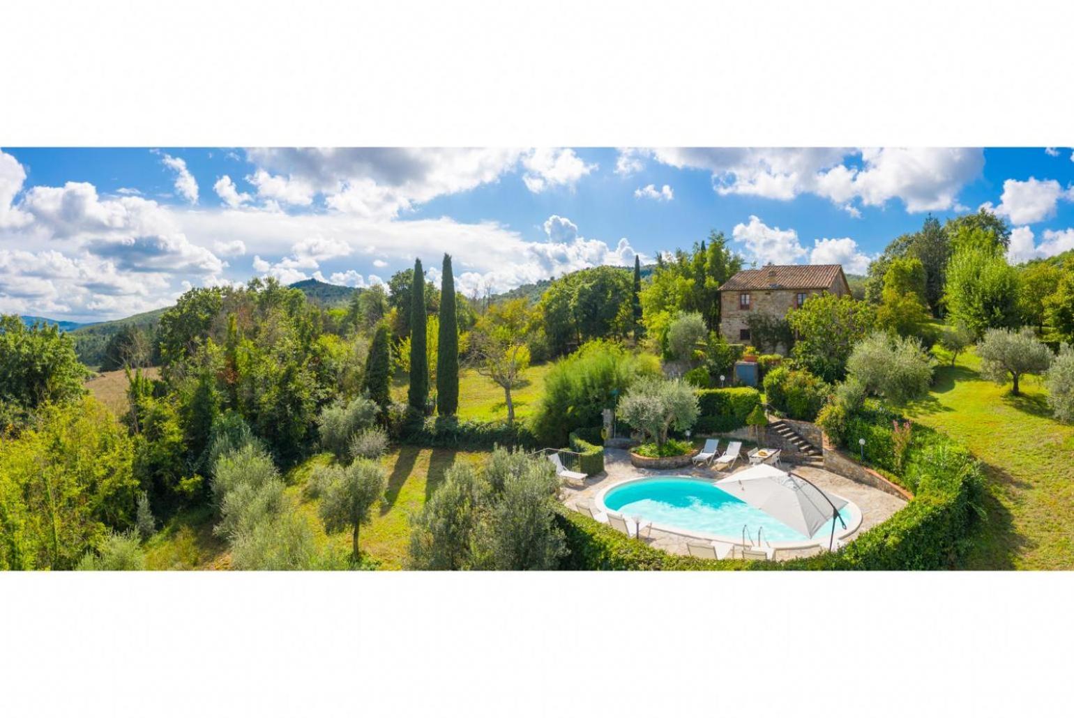 Villa Caporlese Terni Exteriör bild